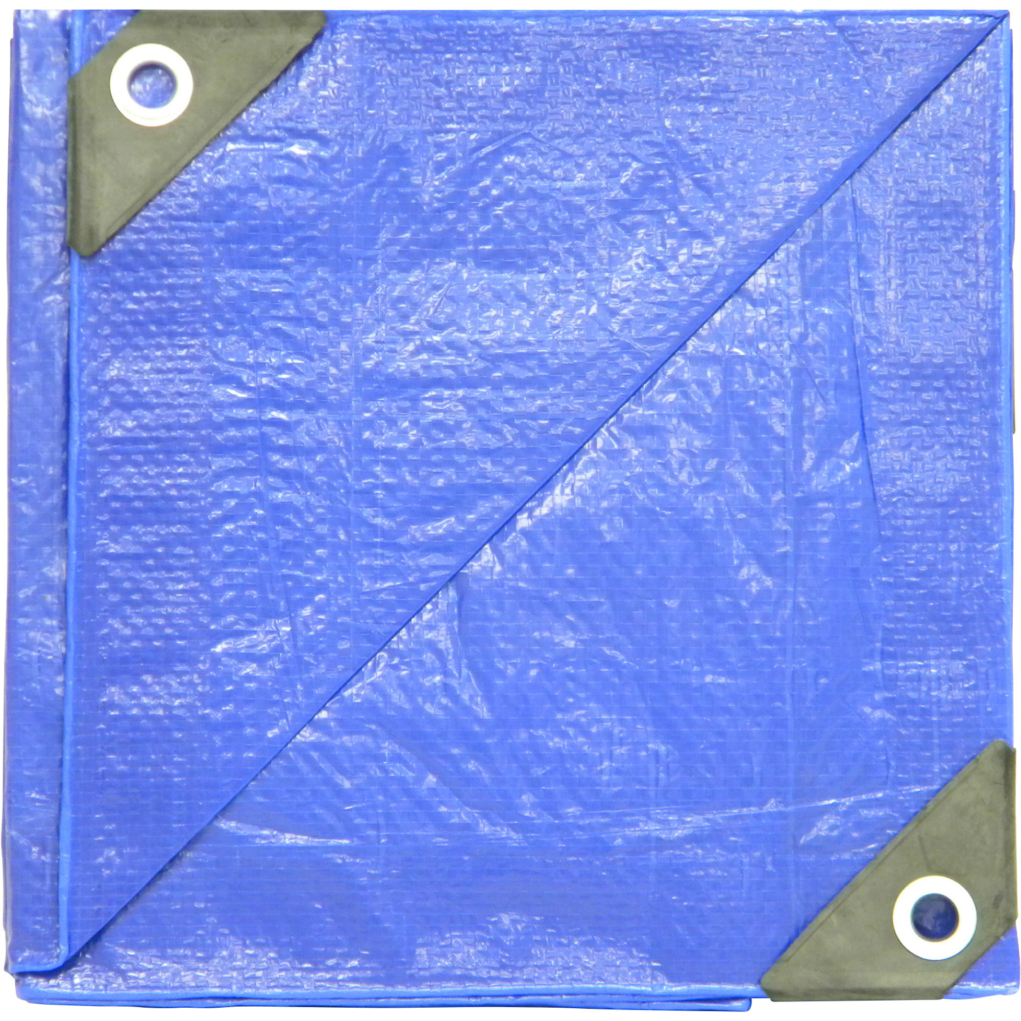 Dize Poly Tarp, Blue, 16ft. x 24ft., Model# PT1624